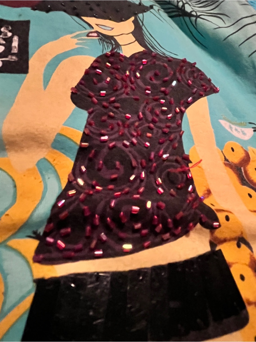 Beautiful Beaded Custo Barcelona Top Small - Picture 2 of 7